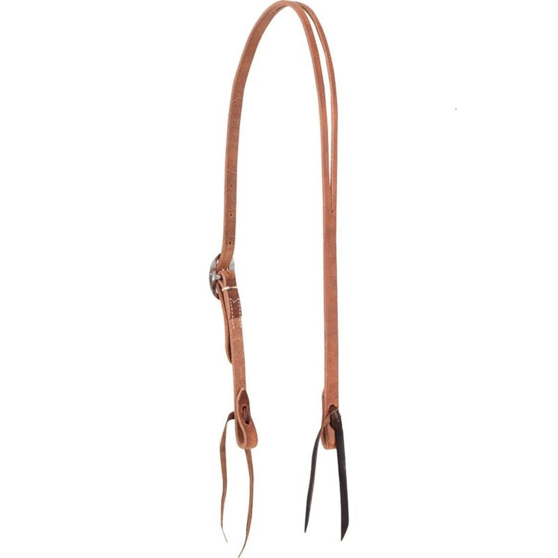Split Ear Headstall With Stainless Buckles 3/4 Brn