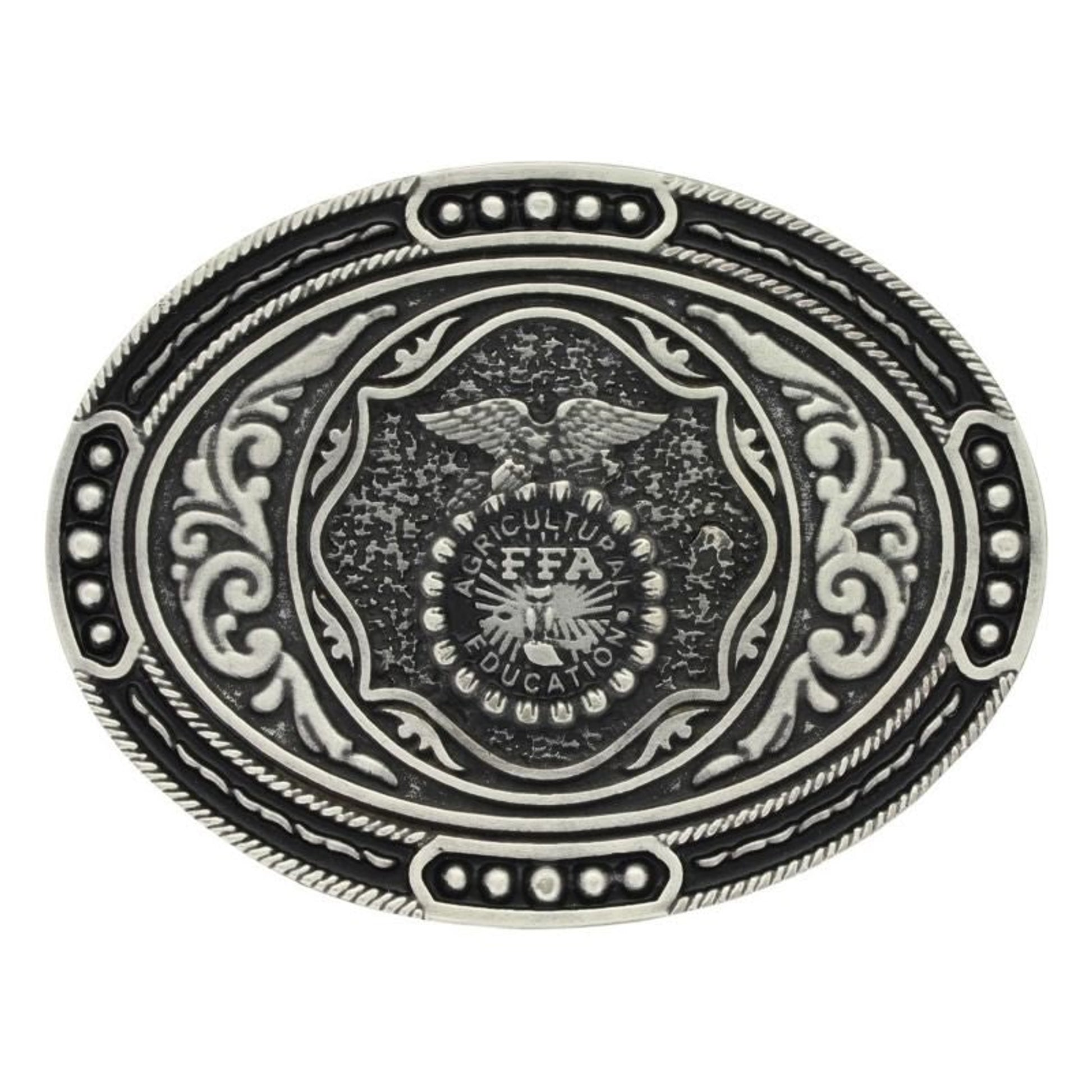 Attitude Antiqued Classic Ffa Buckle Brn