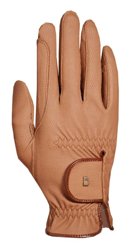 Roeckl Unisex Roeck-Grip Gloves 9.5 Caramel