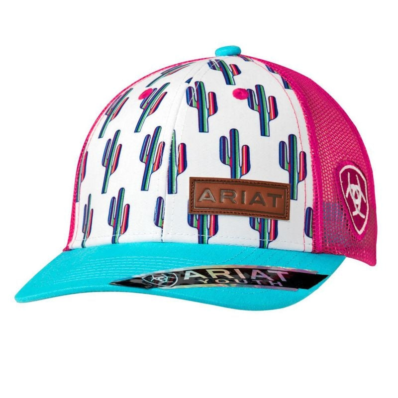 Ariat Youth Cactus Ball Cap Multi