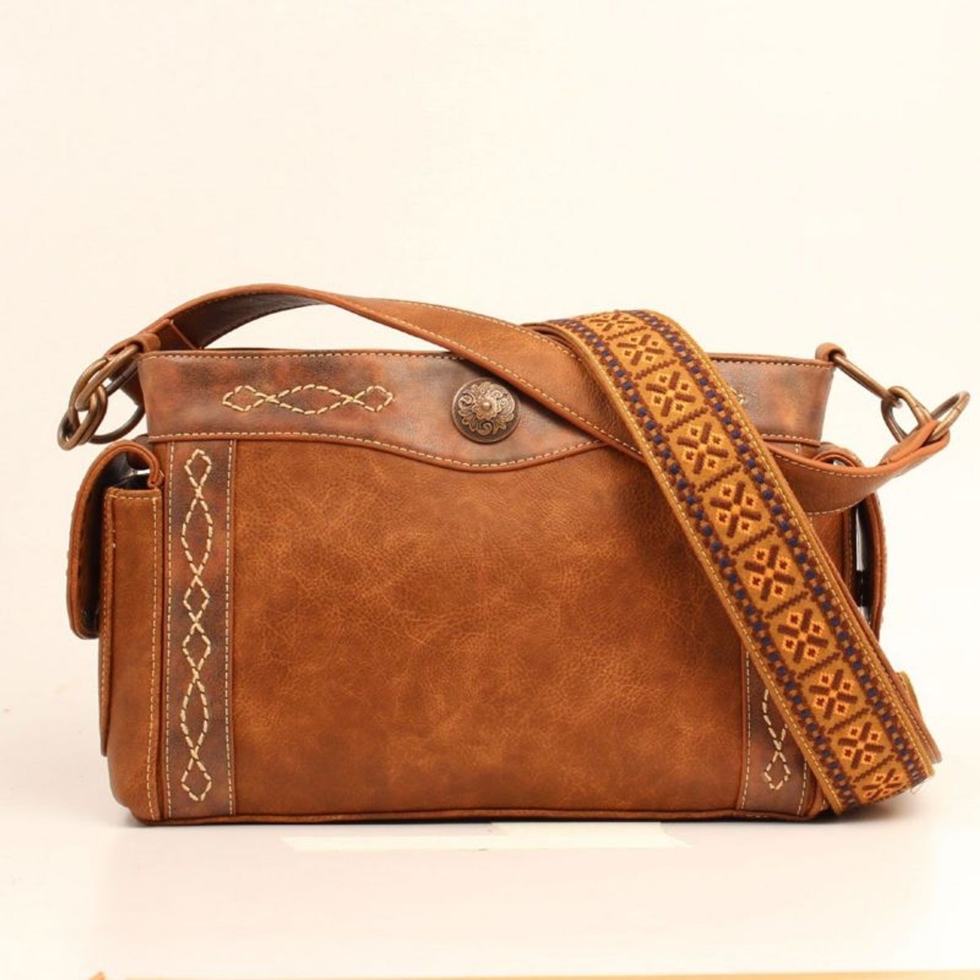 Blazin Roxx Ivy Satchel BagTan