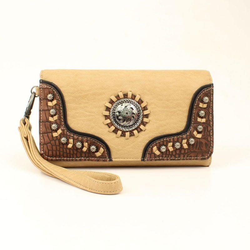 Blazin Roxx Kinsey Clutch WalletBk/Wh