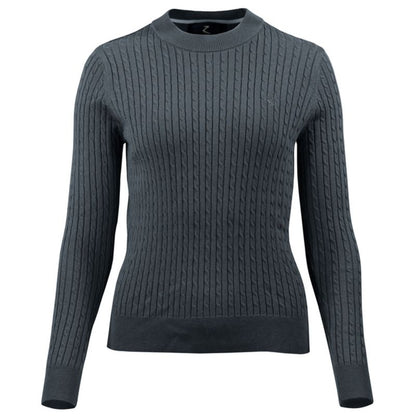 HorZe Ladies Rhea Knit Pullover Sweater 8 Purple