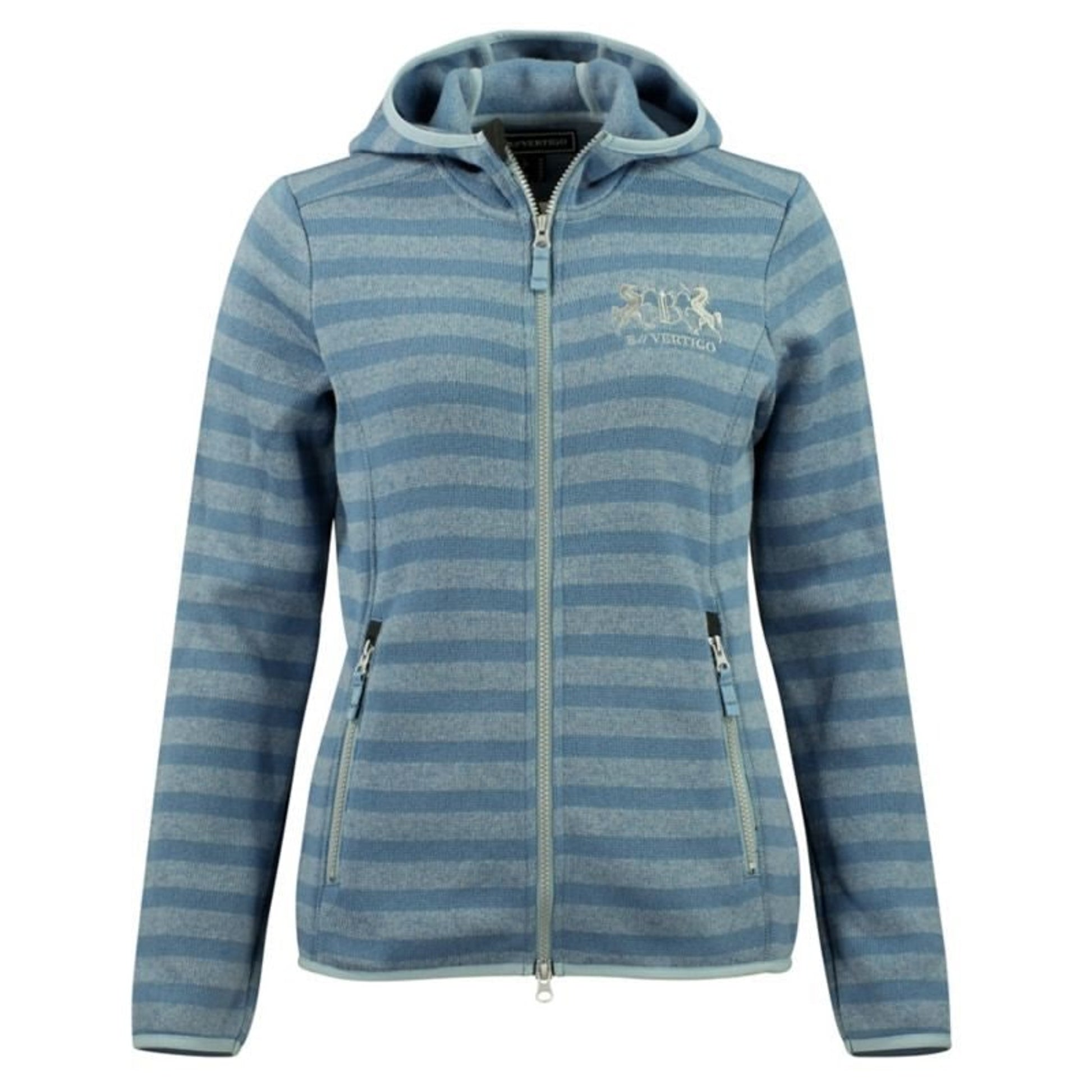 B Vertigo Ladies Iris Fleece Jacket 4 Light Blue