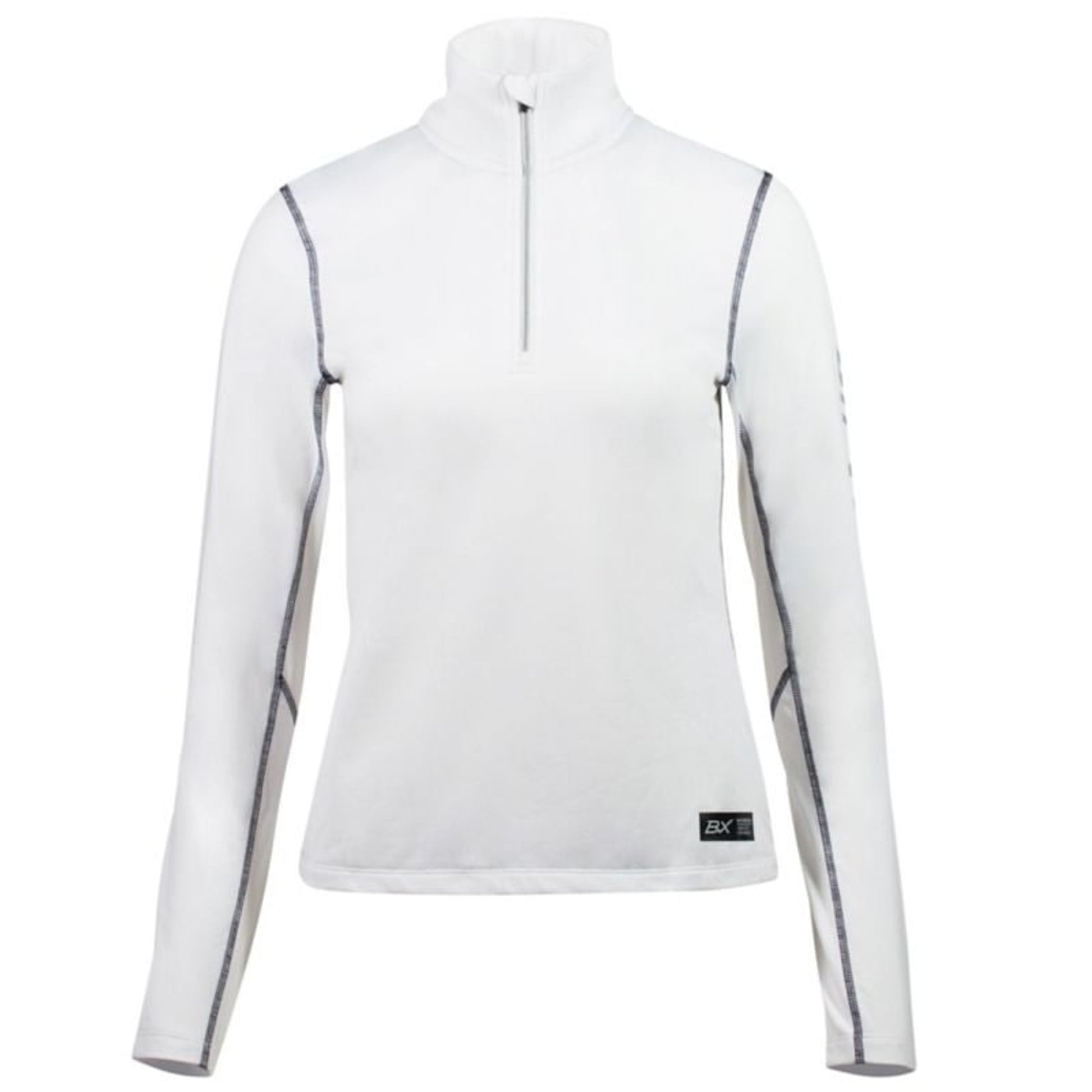 B Vertigo Ladies Roxane L/S Polo Shirt 6 White
