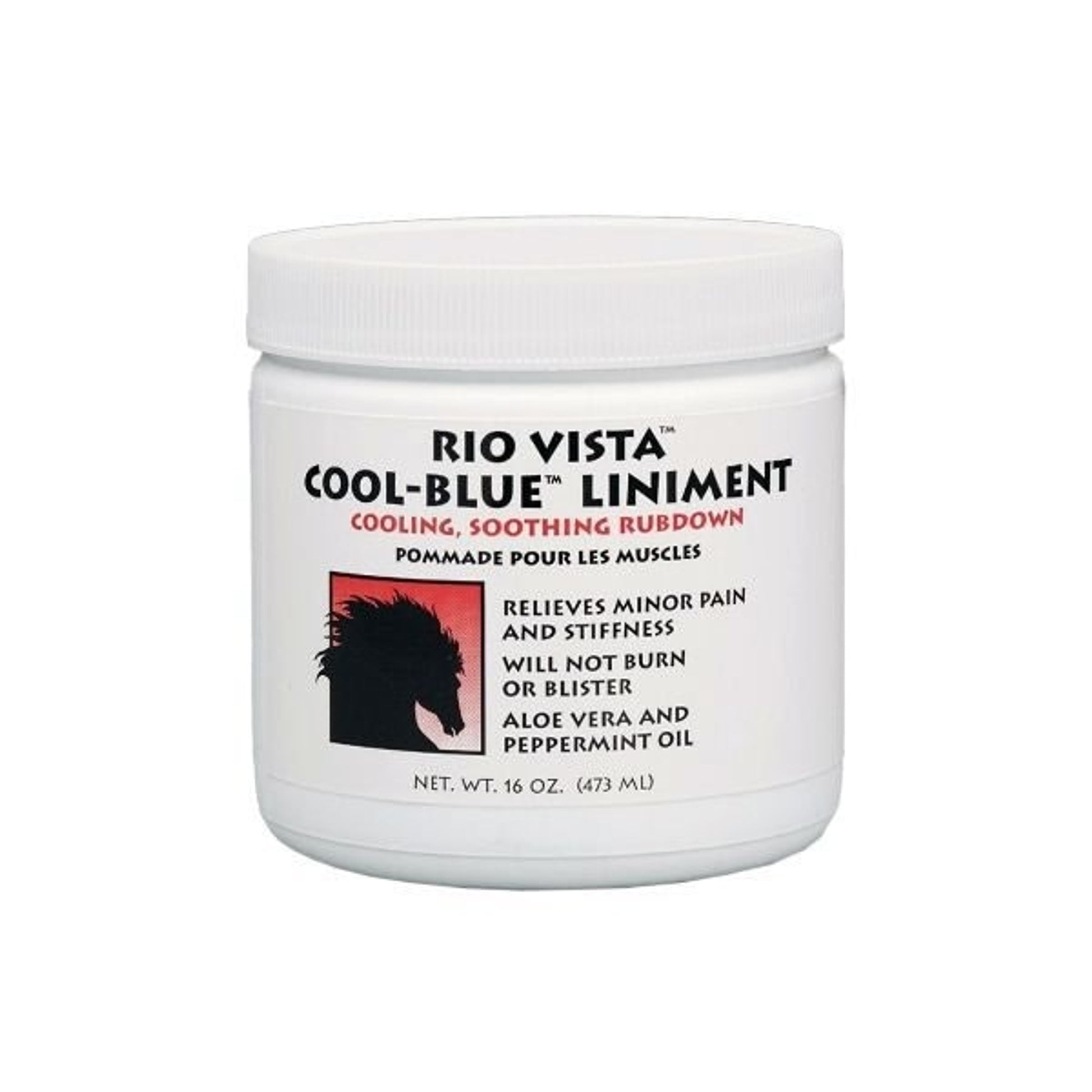 Rio Vista Horse Coolblue Linimnet 16Oz