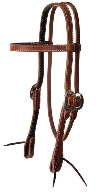 Hermann Oak Heavy Duty Browband Headstall Horse Br