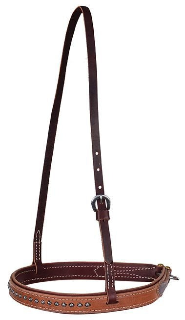 Reinsman Rosewood Harness Noseband With Dots Horse