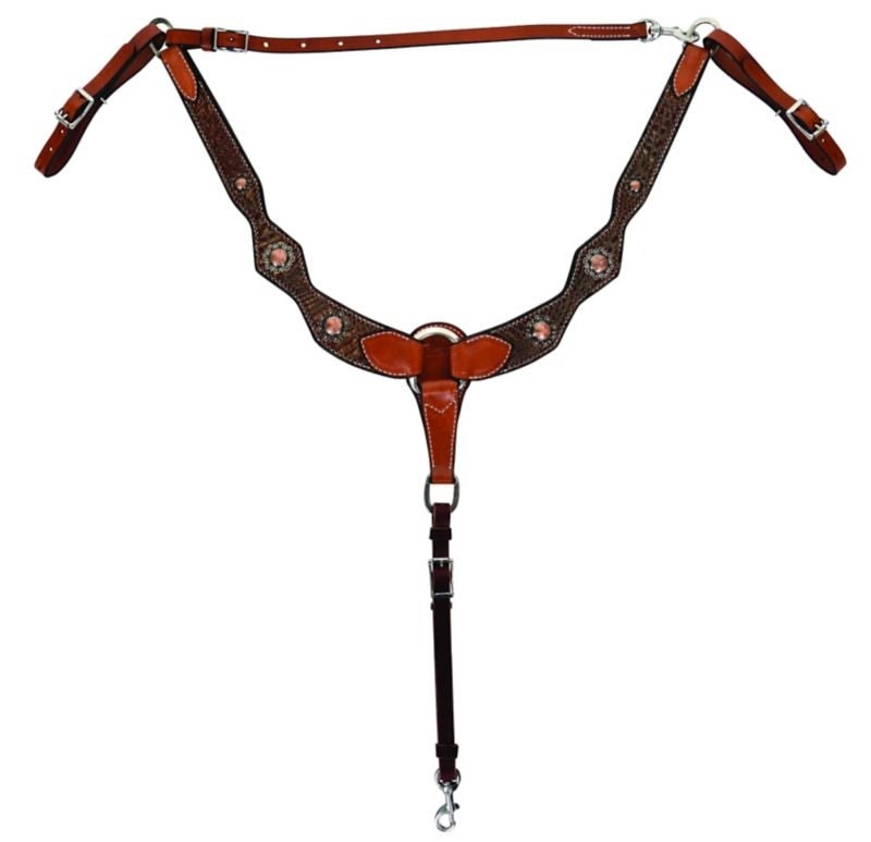 Camarillo Sure Fit Copper Berry Breast Collar Br