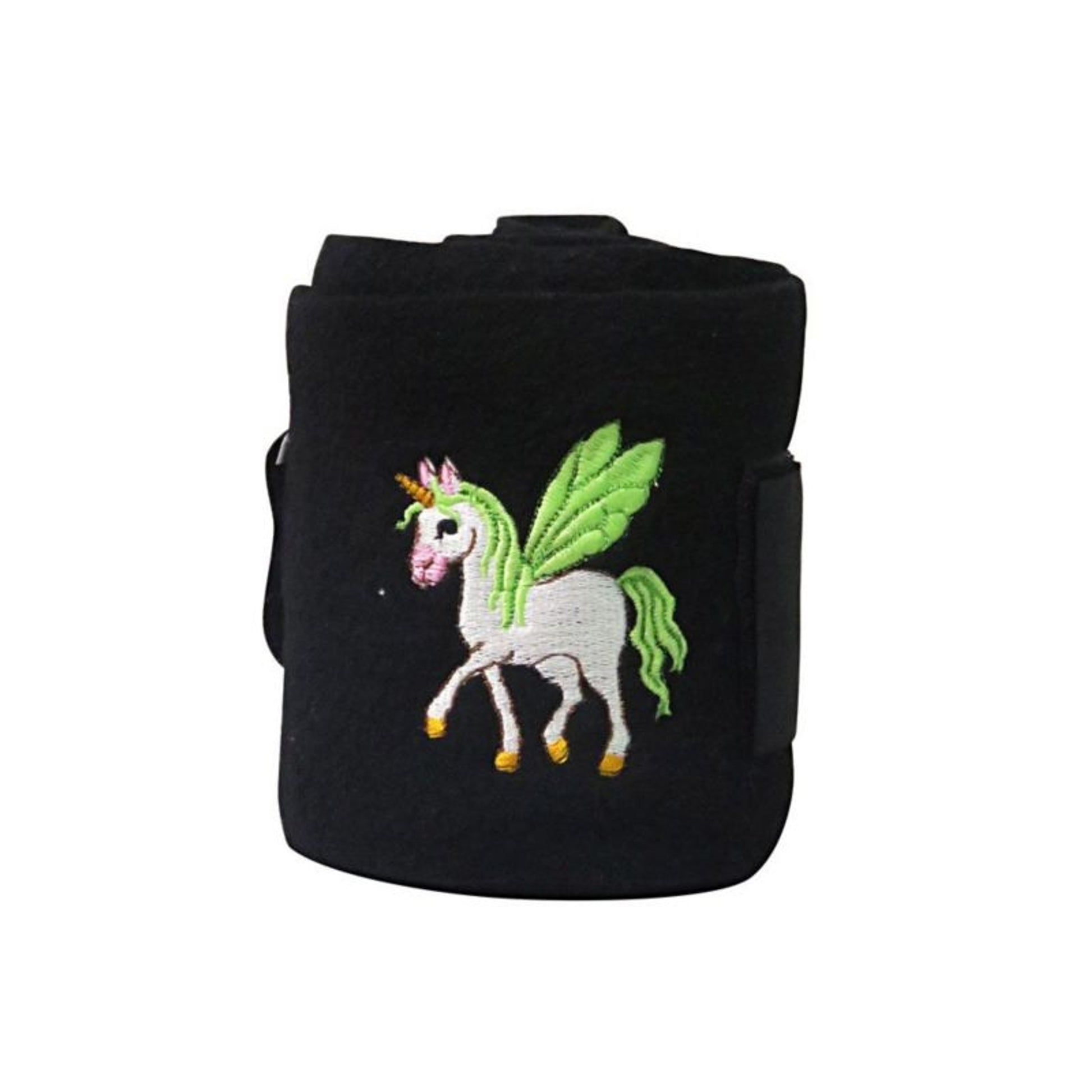 Tuffrider Unicorn Fleece Leg Wraps Burgundy