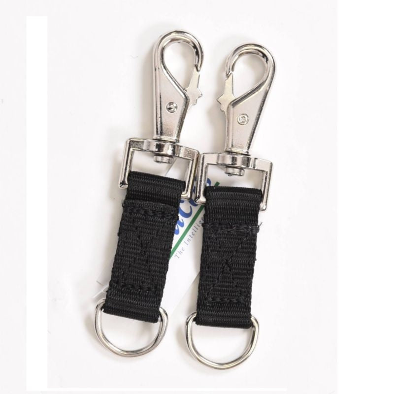 Bucas Belly Pad Extender Strap Pairs Black