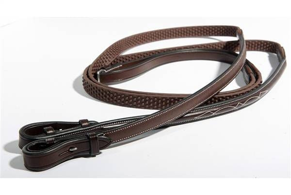 Nunn Finer Bella Donna Soft Grip Reins Havana