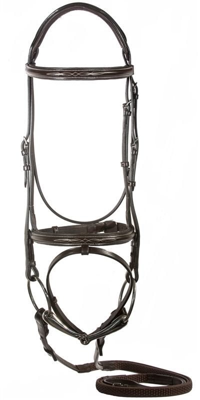 Nunn Finer Gianna Flash Bridle Cob Havana