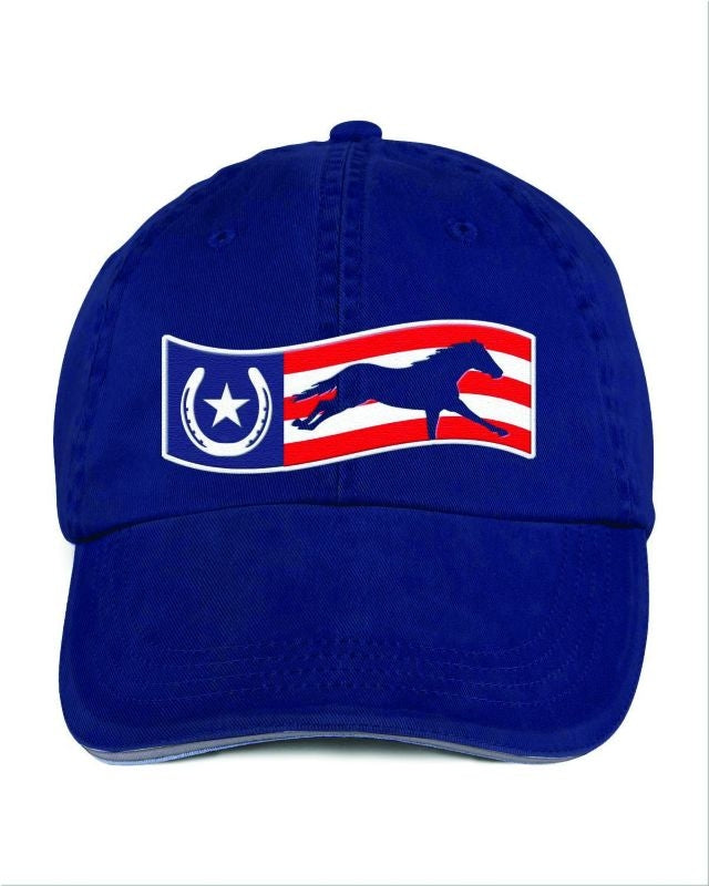 Kelley Galloping Flag Cap