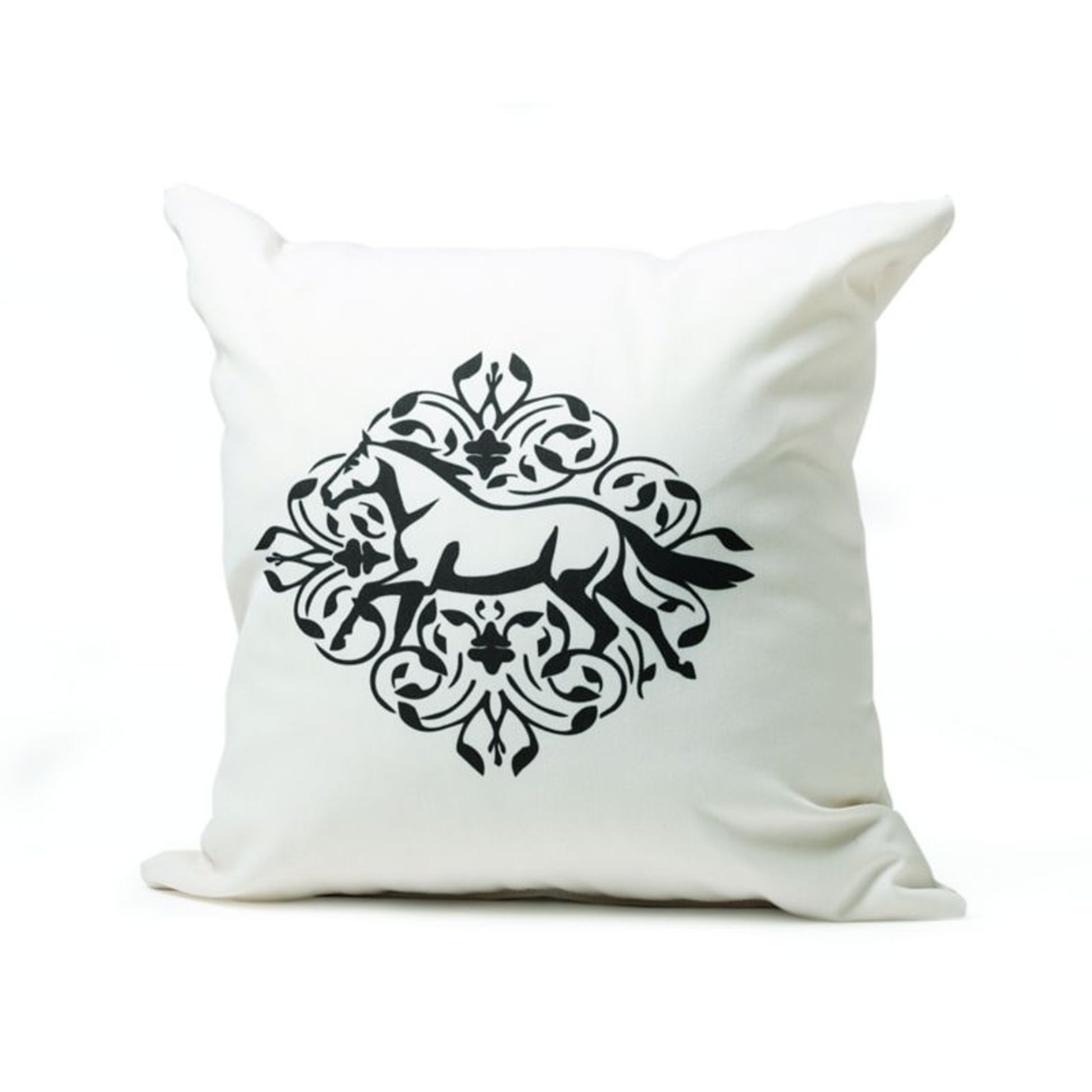 Kelley Gallop Floral Throw Pillow