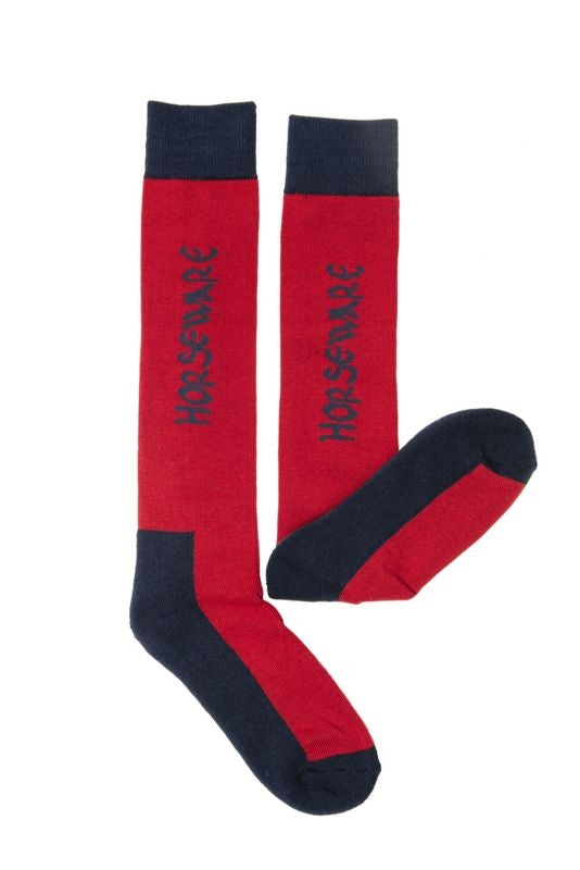 Horseware Winter Polo Socks 2 Pack EU36 Scarlet