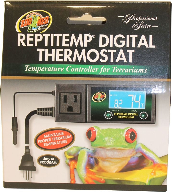 Reptitemp Digital Thermostat Black