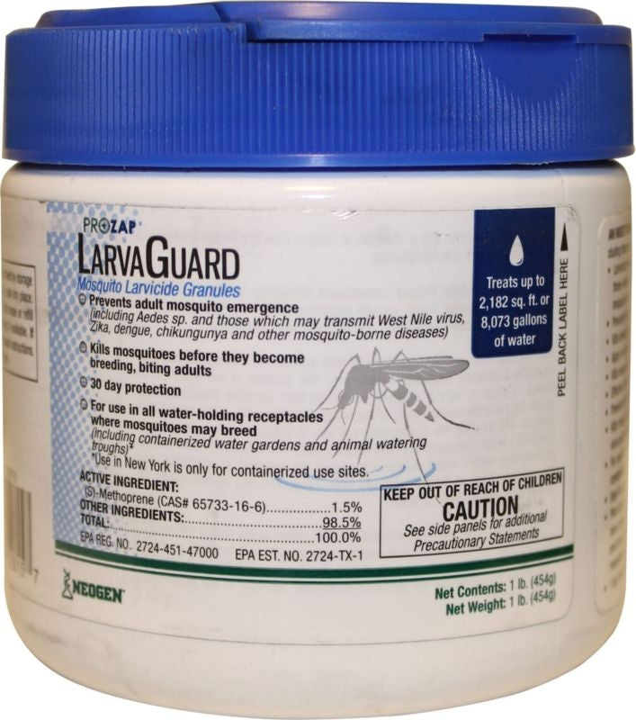 Prozap Larvaguard Mosquito Larvicide Granules 1lb
