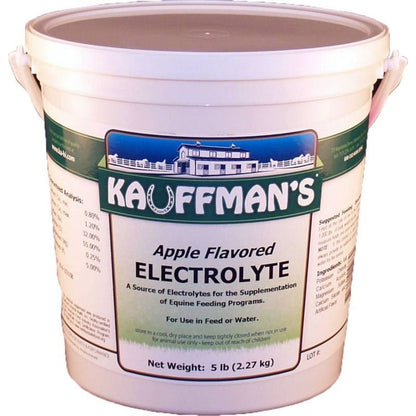 Kauffmans Apple Electrolyte 15 lb Apple