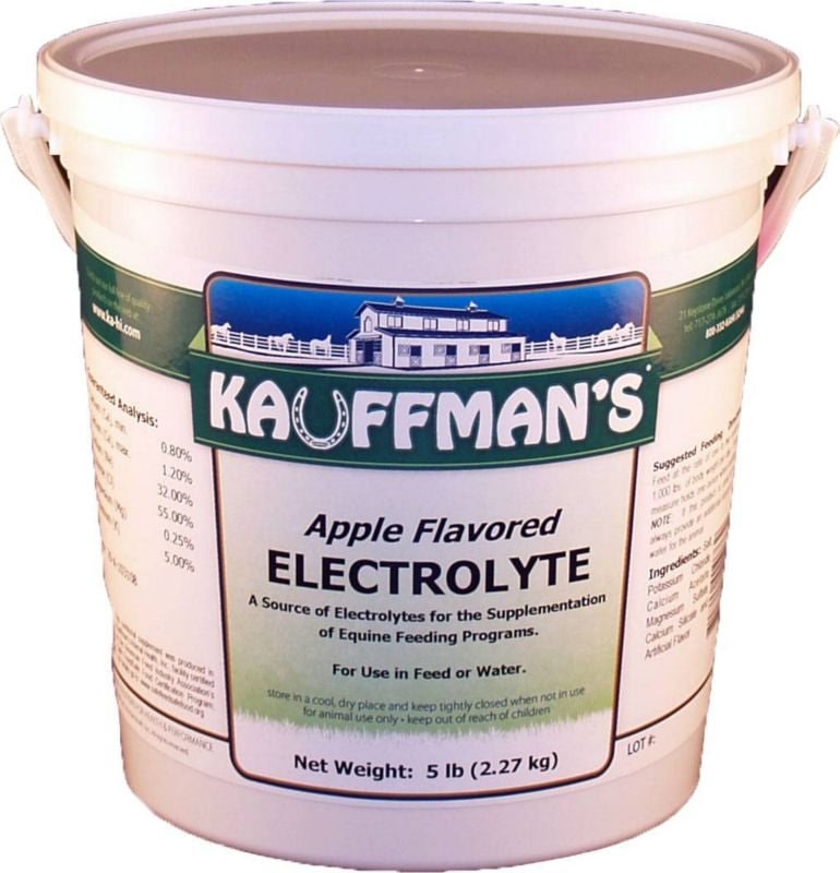 Kauffmans Apple Electrolyte 15 lb Apple