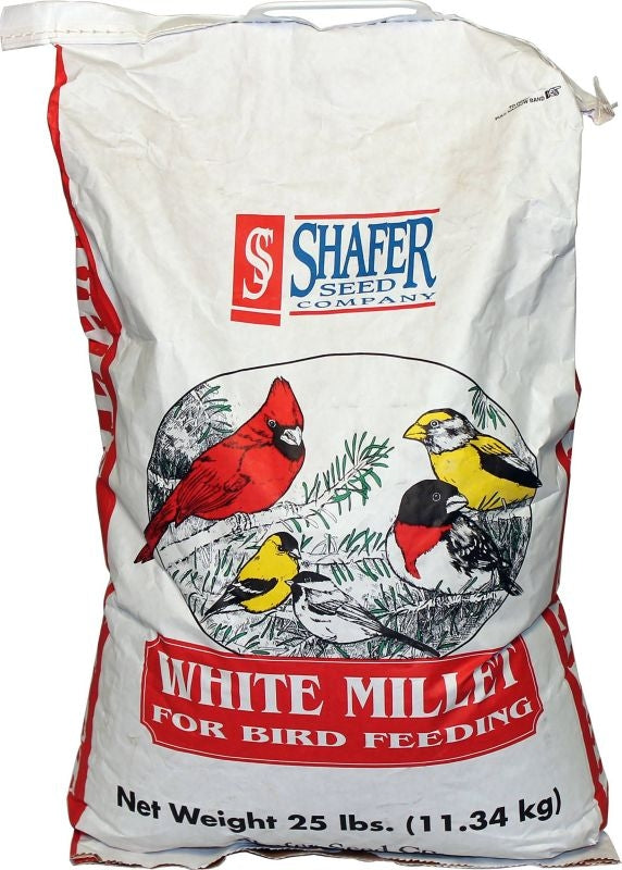 Shafer White Millet 25 lb White