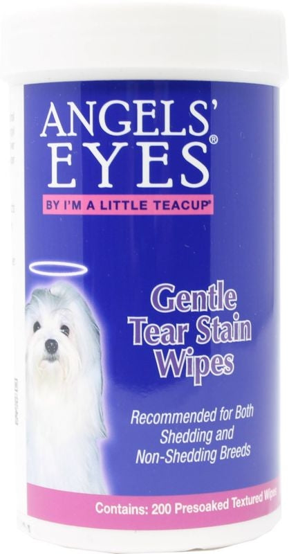Angels Eyes Gentle Tear Stain Wipes 200 CT Clear