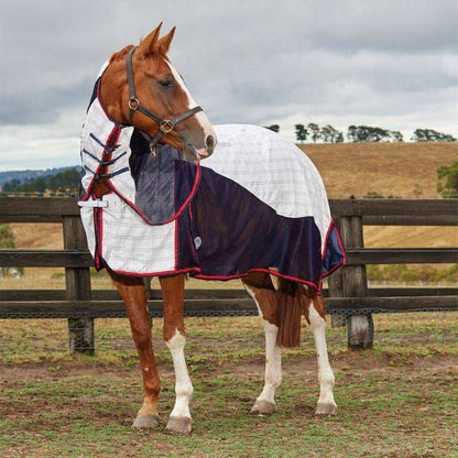 Weatherbeeta Breeze Surcingle Iii 66 Wht/Nvy/Red