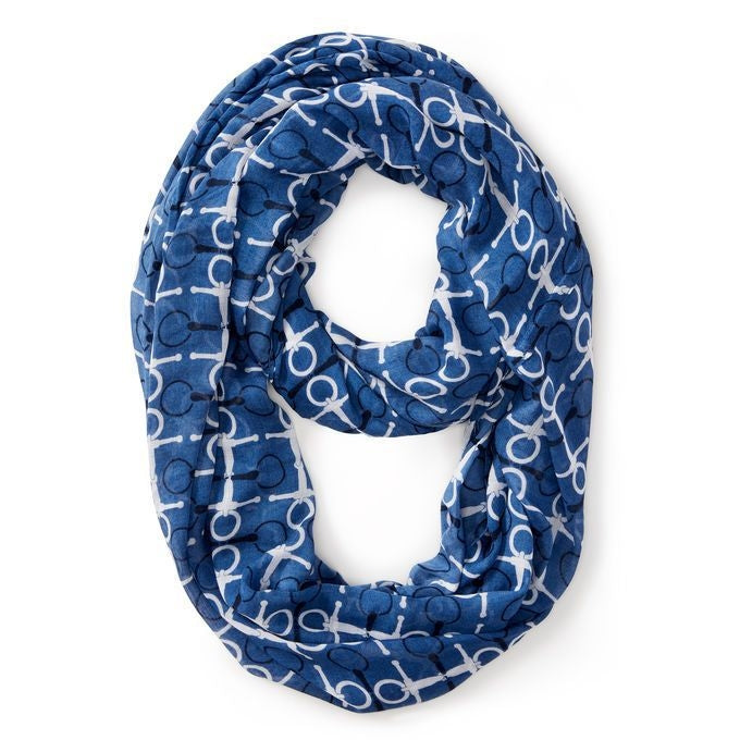 Ariat Ladies Infinity Scarf Bit Blue Saga/Navy
