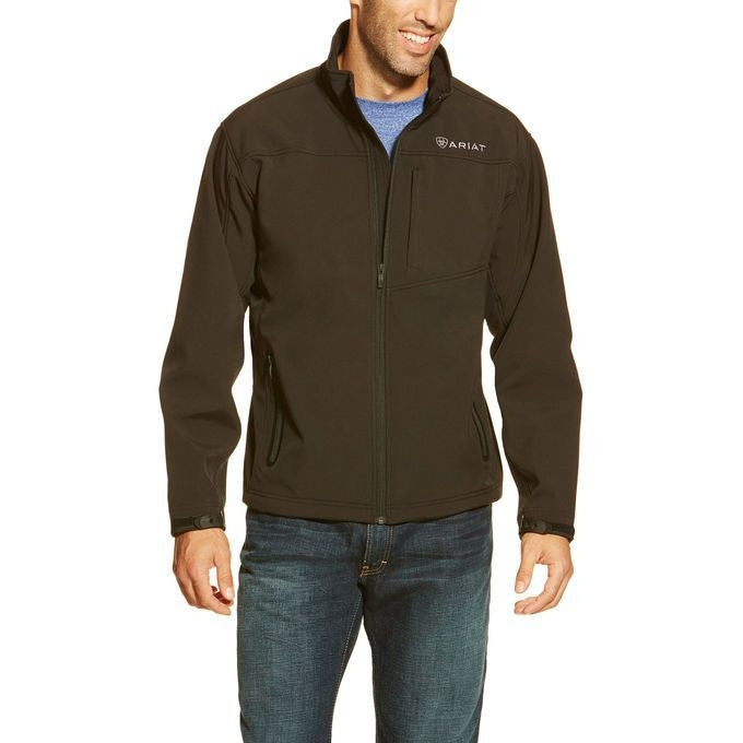 Ariat Mens Vernon Softshell Jacket Small Black