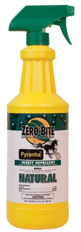 Pyranha Zero-Bite Natural Insect Spray 1 QUART