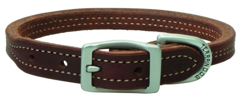 Weaver Terrain Dog Leather Hybrid Collar
