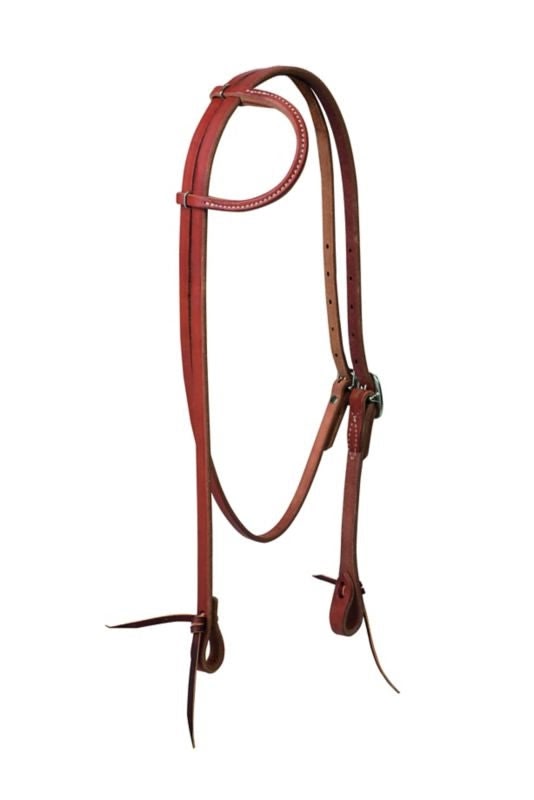 Weaver Canyon Sliding Ear Headstall Throatlatch