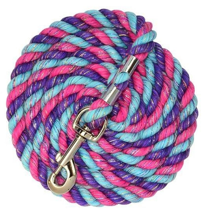 Perrifts Neon Colored Lead 6Ft Turquoise Pink