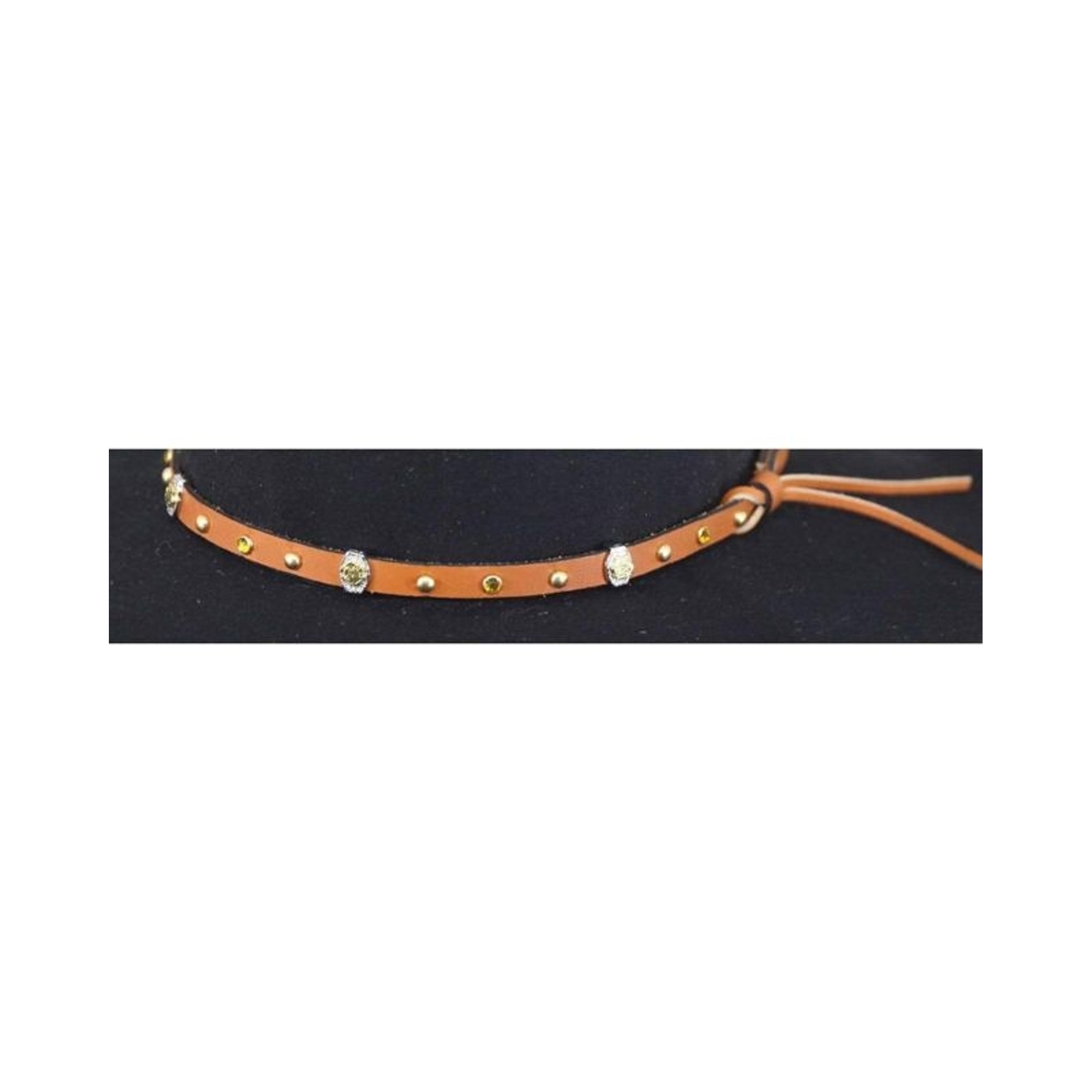 Outback Trading Studded Leather Hat Band - OT675 B