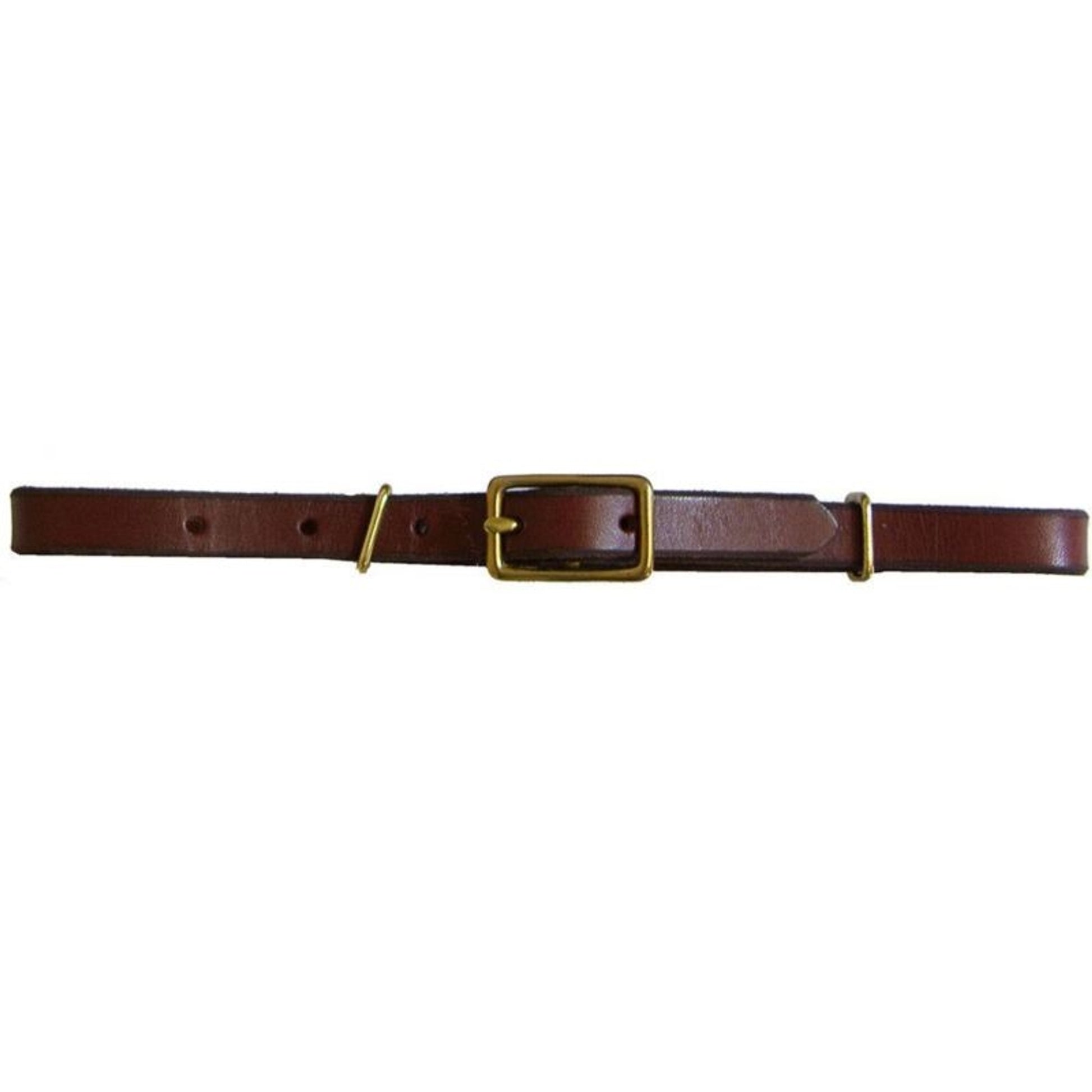 Bridle Leather Curb Strap Horse Medium Brown