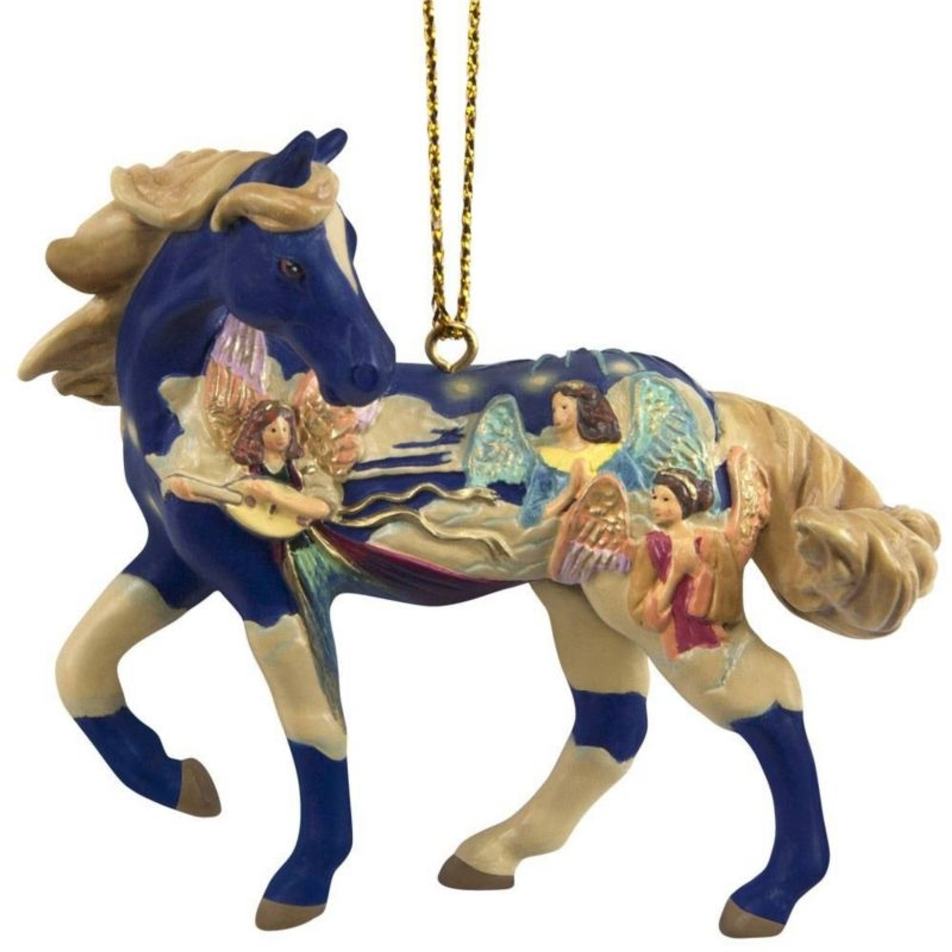Painted Ponies Angels on High Ornament