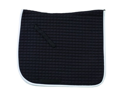 Ovation Pro Square Quilt Dressage Pad Black/Char