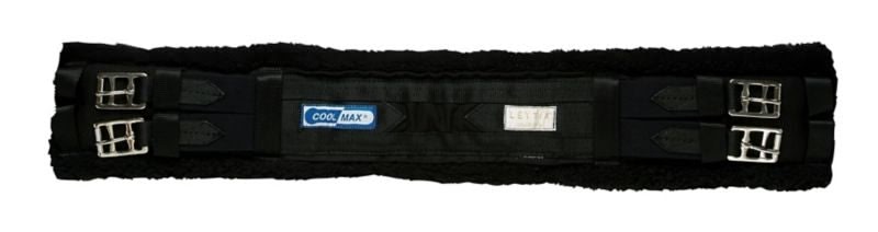 Lettia Coolmax Dressage Girth 26 Black