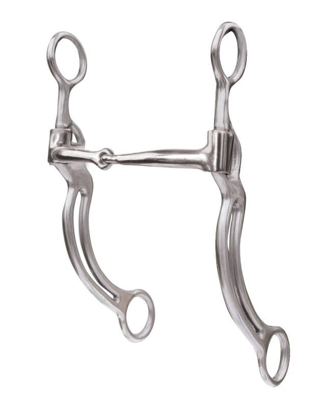 Professionals Choice Long Double Bar Skinny Snaffl