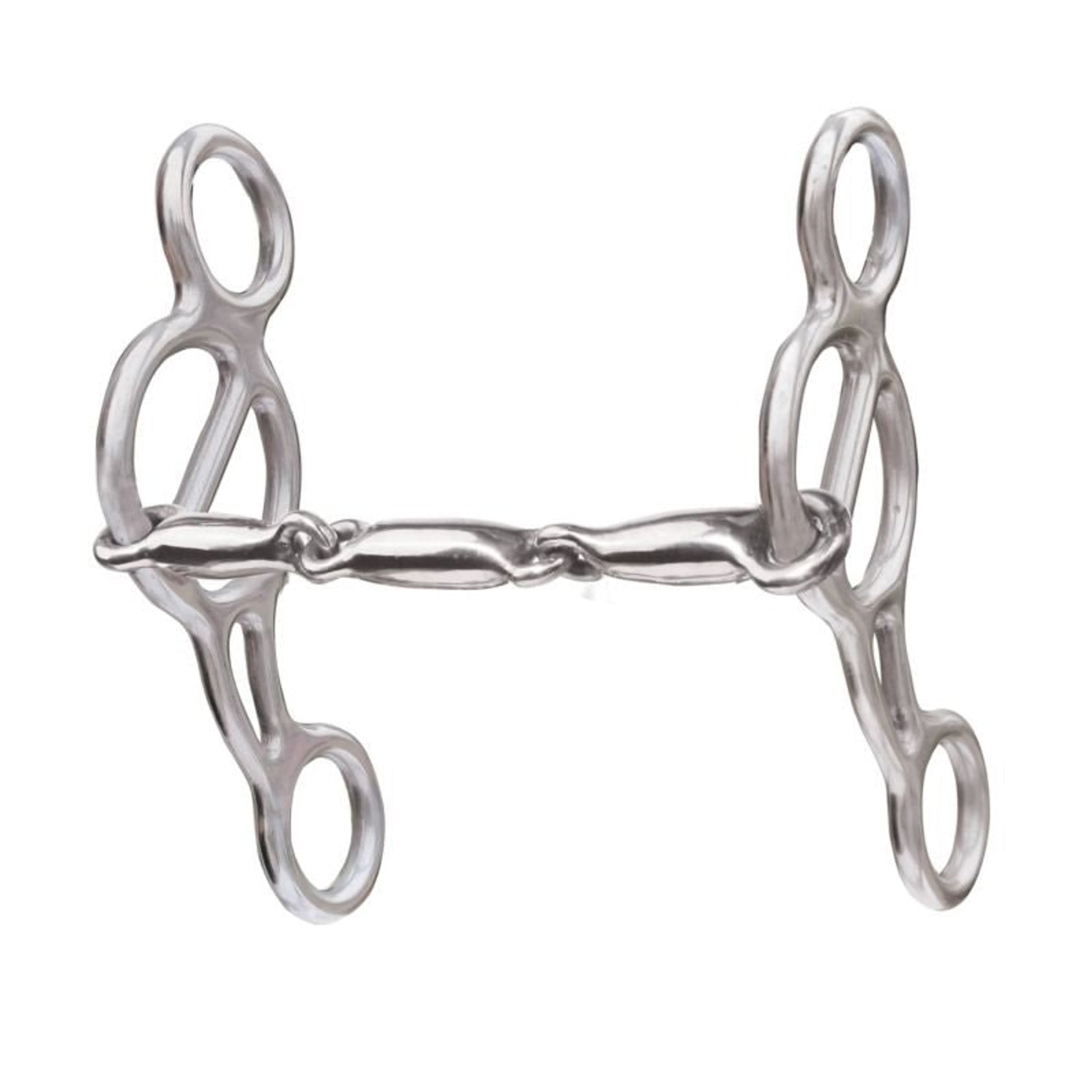 Professionals Choice Short Shank Gag 3 Piece Snaff