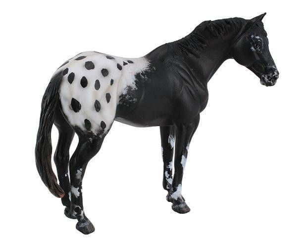 Breyer by CollectA - Black Appaloosa Stallion 5.3"