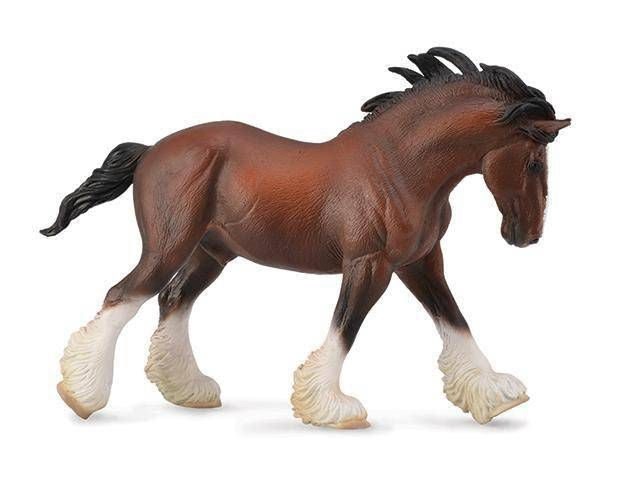 Breyer by CollectA Bay Clydesdale Stallion 7.9L