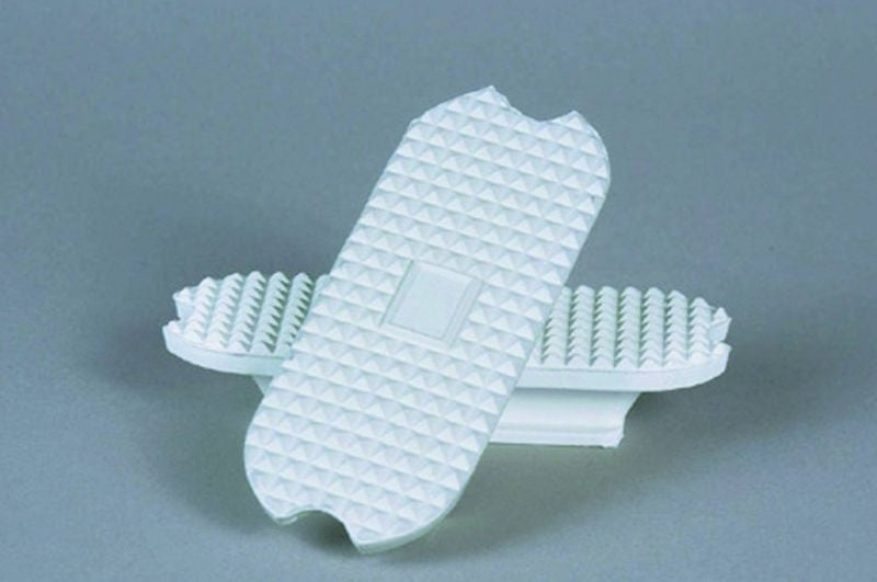Centaur Fillis Stirrup Pads 3.5 White