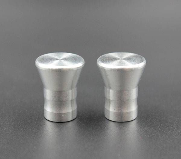 Tech Milan Spurs Replacement Tips Flat Silver