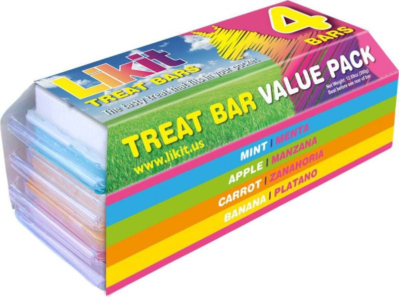 Likit Treat Bar Value 4 Packs of 9 Assorted