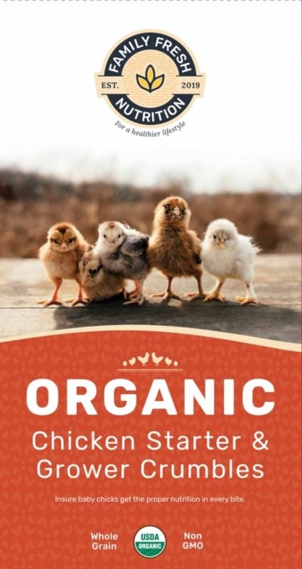 Family Fresh Nutrition Organic Chick Starter/Growe