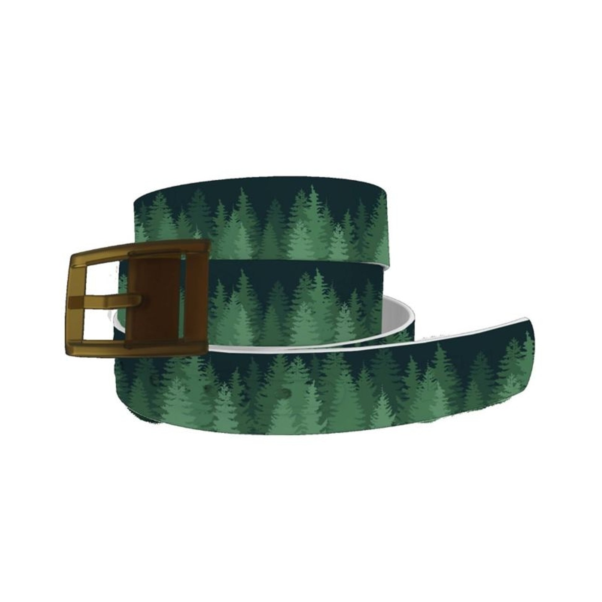 C4 Belt Pine Trees Belt with Olive Buckle Combo On