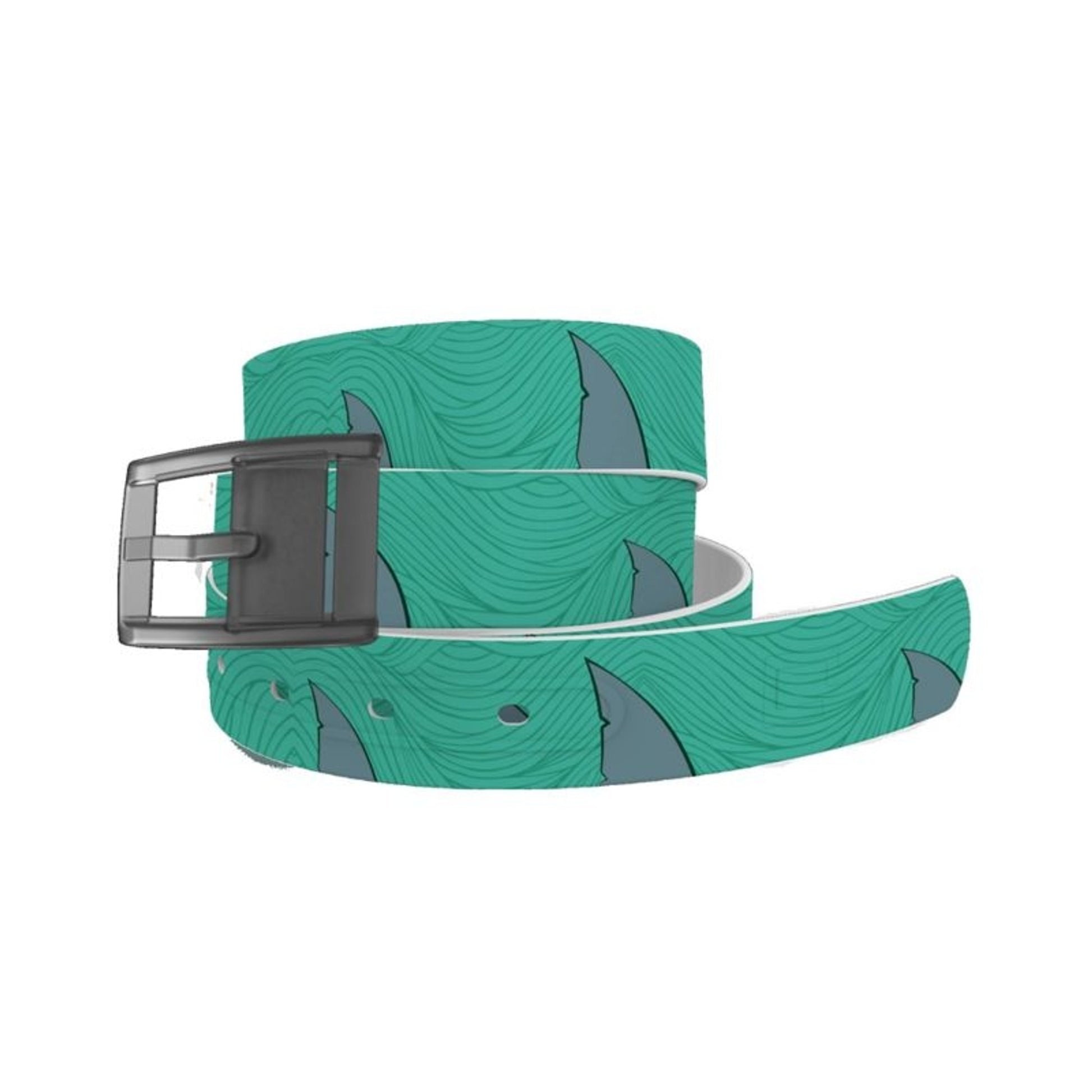 C4 Belt Shark Fins Belt with Grey Buckle Combo One