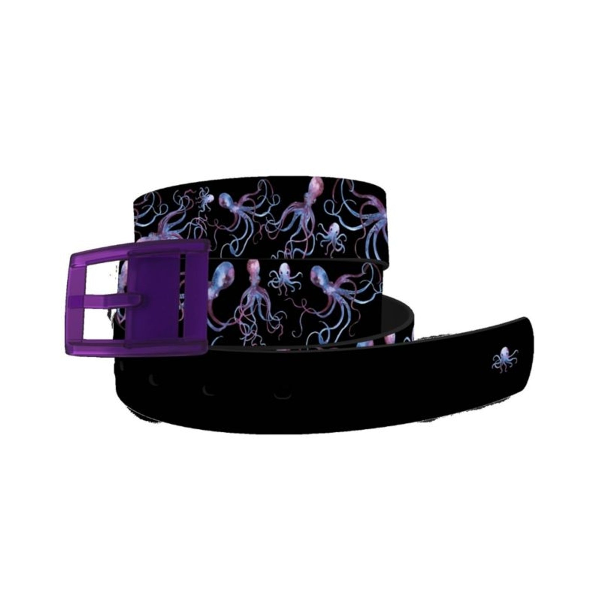 C4 Belt Octopus Belt with Plum Buckle Combo One Si