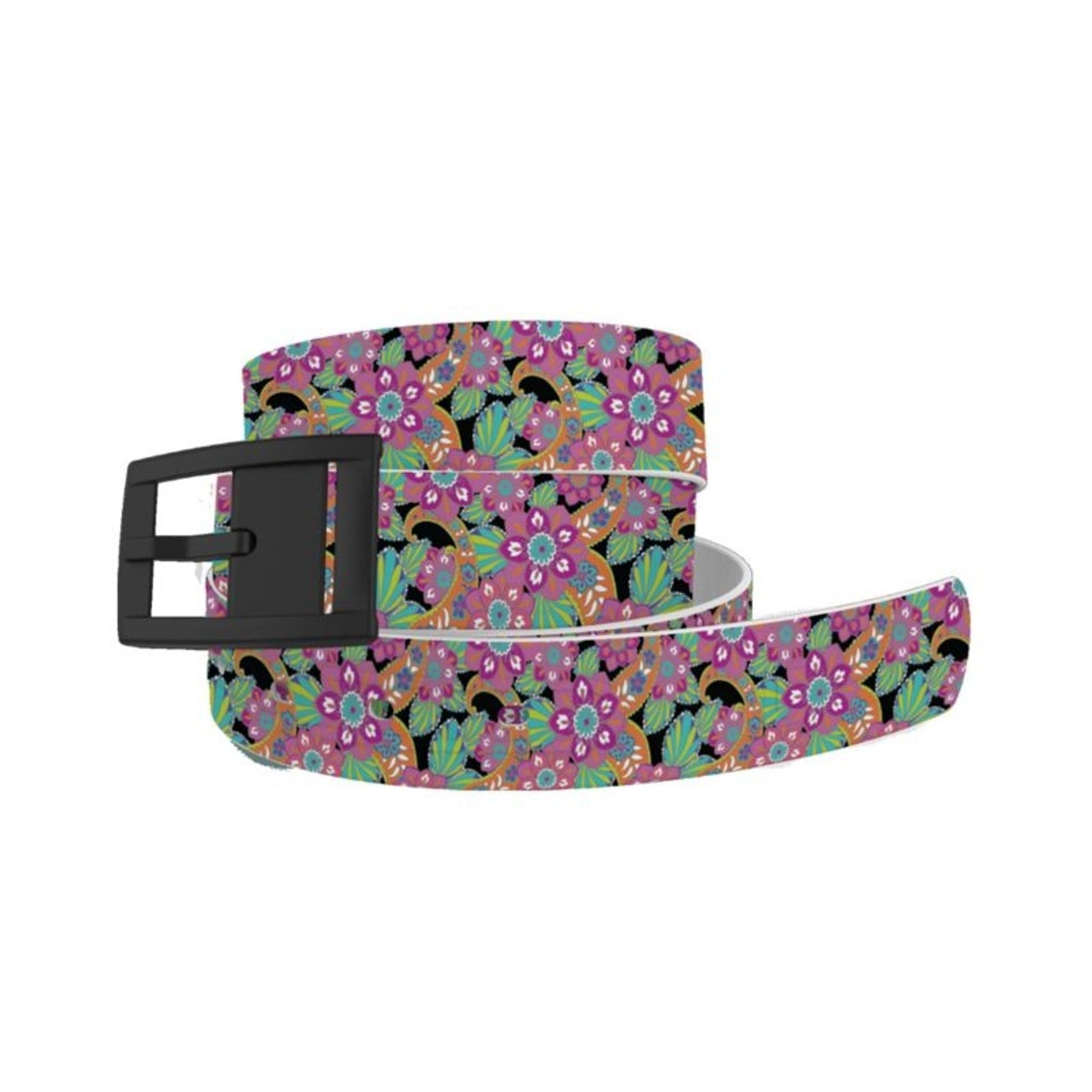 C4 Belt Spunkwear Black Baja Belt with Black Buckl